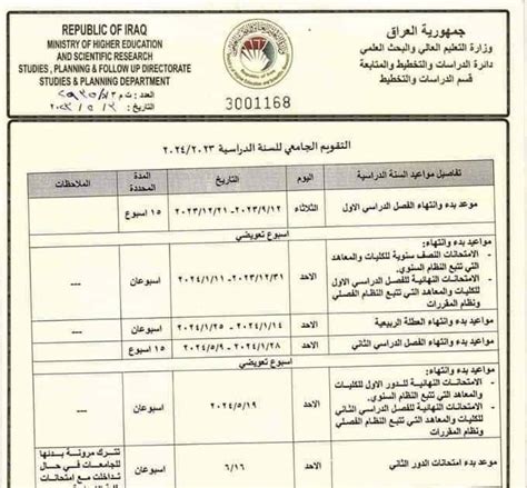 ما هو موعد امتحانات نصف السنة 2023 في العراق
